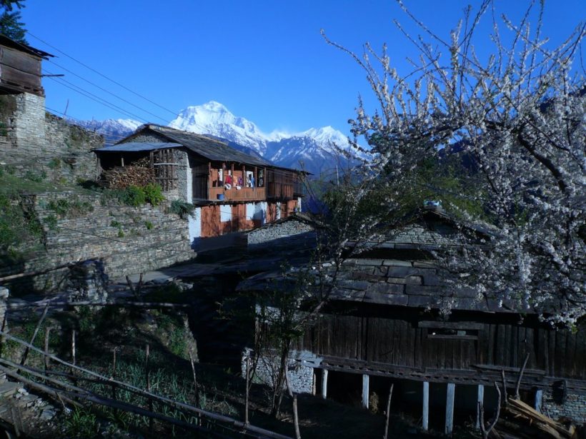 balcon de l'annapurna