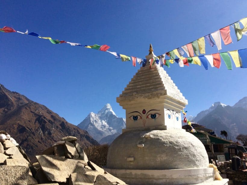 Everest panorama Amadablam